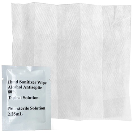 Hand Sanitizer Wipes 80% Alcohol - 50 pcs. per box