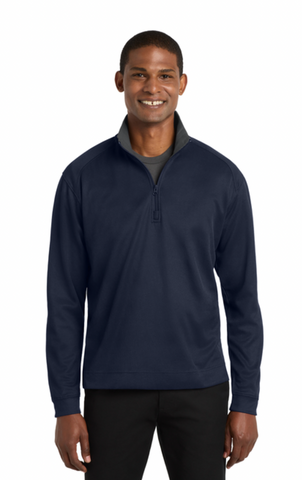 Workplace Logistics - PA Vertical Texture 1/4-Zip Pullover