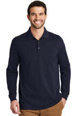 Workplace Logistics Port Authority EZ Cotton Long Sleeve Polo